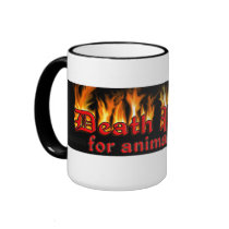 DEATH PENALTY FOR ANIMAL ABUSE FIRE MUG by colts1673 DEATH PENALTY FOR ANIMAL ABUSE FIRE MUG