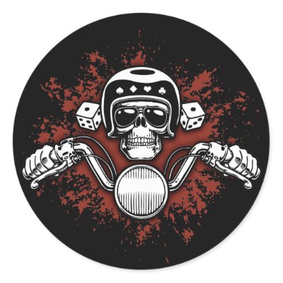 Death Rider - Dice Sticker