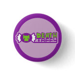 Death Taffy - Logo Button