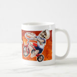Death takes a ride coffee mug