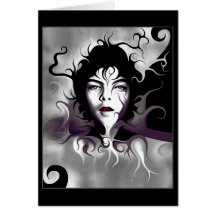 Death to Sun and Sister Moon Card