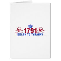 Death to Tyranny Card