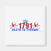Death to Tyranny Fridge Magnet