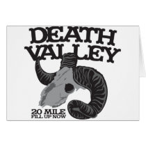 DEATH VALLEY GREETING CARD