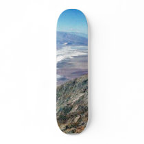 Death Valley Salt Desert Mountains skateboards