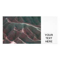 Death Valley Terrain Personalized Photo Card