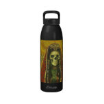 Death Witch Skeleton Water Bottle