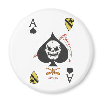 Deathcard AIR Cavalry Magnet