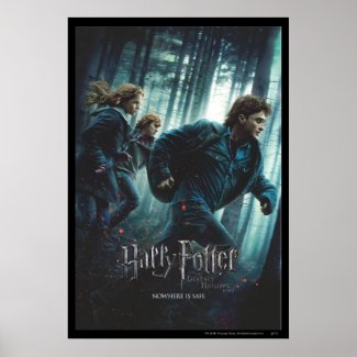 Deathly Hallows - Group Running 2 print