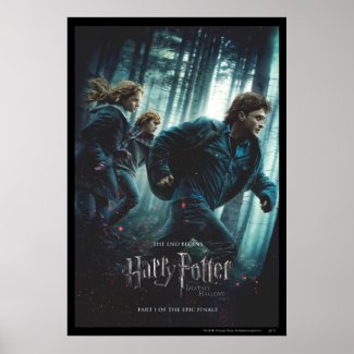 Deathly Hallows - Group Running print