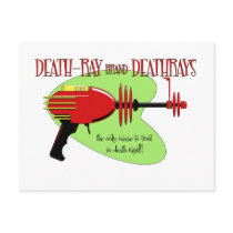 deathray brand deathrays postcards by theholidayian deathray brand deathrays postcards