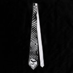 Deathrock Fishnets & Bats Neck Tie