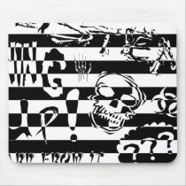 Deathrock Graffiti mousepads
