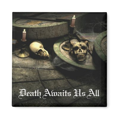 Deaths Domain Gothic Art Magnet by darkdreams