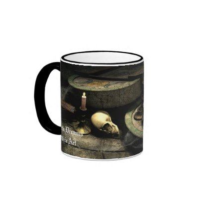 Deaths Domain Gothic Art Mug by darkdreams