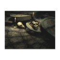 Deaths Domain Gothic Art Postcard by darkdreams Deaths Domain Gothic Art Postcard