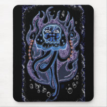death's head jellyfish mousepads