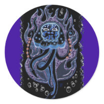 death's head jellyfish stickers
