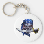 death's head keychain