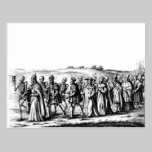 Deaths Procession Postcard postcards