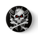 Death's Skull and Crossbones buttons by fstasu55 Death's Skull and Crossbones buttons