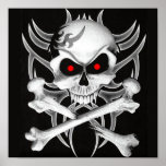 Death's Skull and Crossbones posters