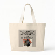 death'sdoorbell tote bag