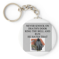 death'sdoorbell key chain