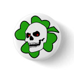Debasedtothis Skull and Clover button