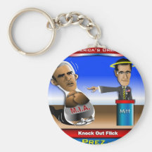 Debate Flick Key Chain