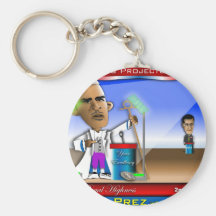 Debate: Media's Winner Key Chain