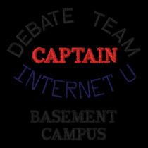 Debate Team Captain embroidered shirts