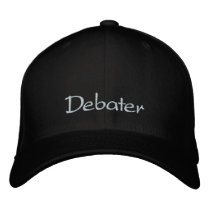 Debater Cap / Hat embroidered hats by toppings Debater Cap / Hat embroidered hats