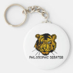 Debater filosófico llavero personalizado