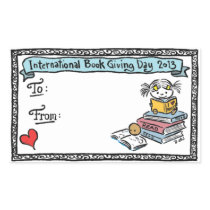 Debbie Ohi - Book Giving Day bookplate stickers
