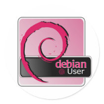 Debian User Logo Sticker
