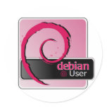 Debian User Logo Sticker