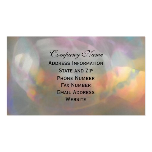 Debsaulea  Standard Elegant Professional Business Card Template (back side)