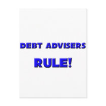 Debt Advisers Rule! postcards