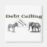 Debt Ceiling Camouflage Magnet