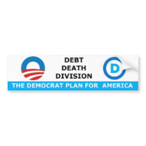 Debt Death Division Bumper Stickers