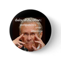 debushification: competence over ideology pin