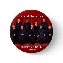 debushification: seperation of church and state buttons by zuludogm debushification: seperation of church and state buttons