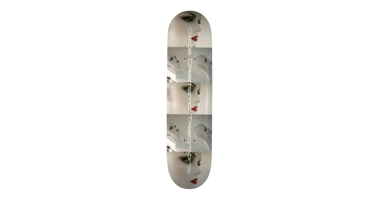 DecaDT Skate Board Mannequin Style Zazzle