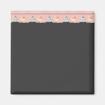 Decadence Black Template Magnets
