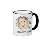 Decaf? No!  Personalized Mug