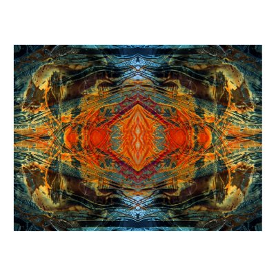 Decalcomaniac Intersection 2 Print by themystic