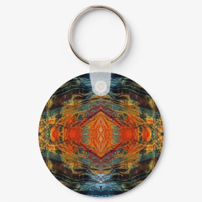 Decalcomaniac Intersection I Key Chain by themystic