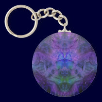 DECALCOMANIAC MYRROR BLUE keychains