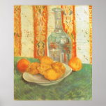 Decanter and Lemons on Plate; Vincent van Gogh posters